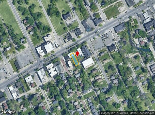  14522 E Jefferson Ave, Detroit, MI Parcel Map