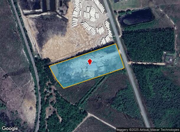  2192 Springhead Church Rd, Willacoochee, GA Parcel Map