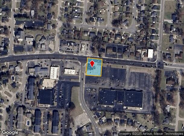  1040 E 2Nd St, Franklin, OH Parcel Map