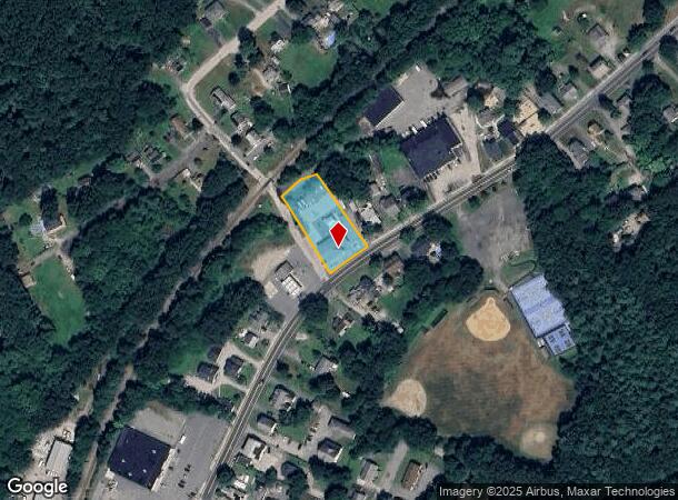 205 Providence Rd, Whitinsville, MA Parcel Map