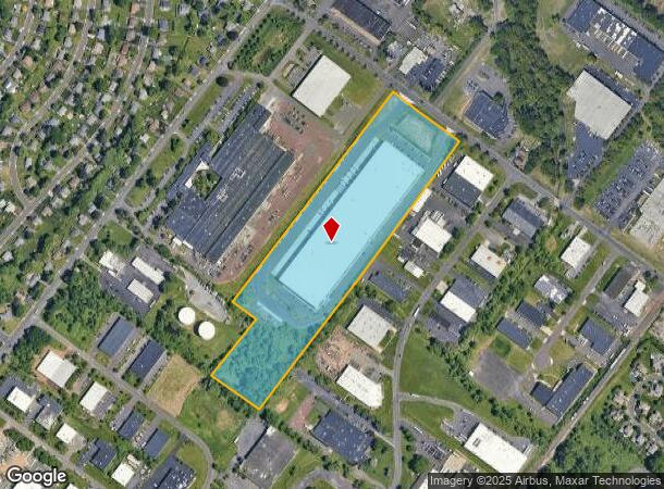  350 Ivyland Rd, Warminster, PA Parcel Map