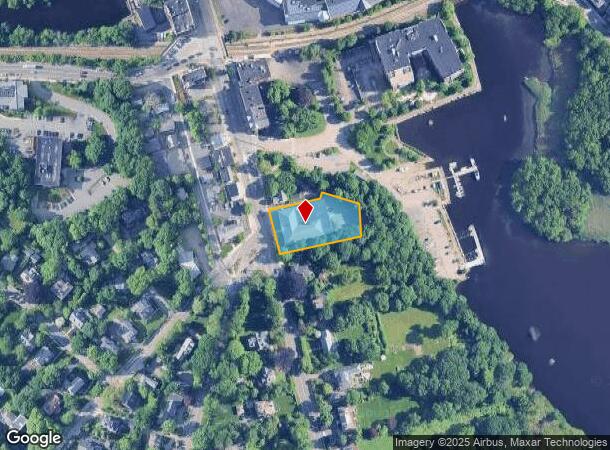  114 Adams St, Milton, MA Parcel Map