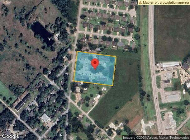  2820 Richmond St, Needville, TX Parcel Map