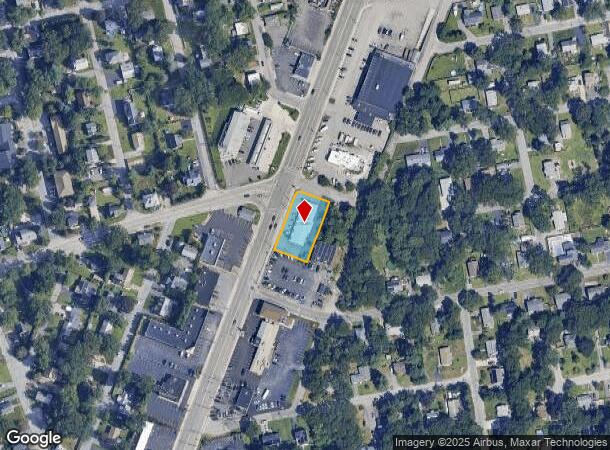 640 Washington St, Attleboro, MA Parcel Map