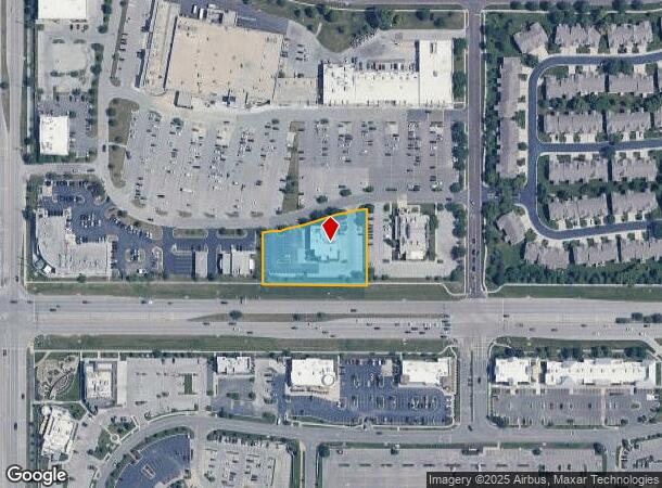  6830 W 135Th St, Overland Park, KS Parcel Map