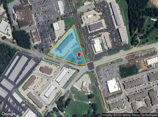 7416 Spout Springs Rd, Flowery Branch, GA Parcel Map