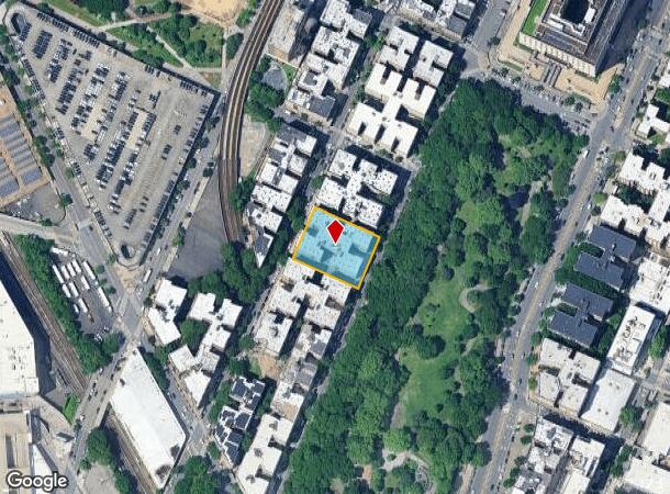 735 Walton Ave, Bronx, NY Parcel Map