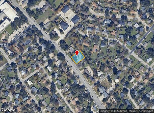 1617 Williams Dr, Georgetown, TX Parcel Map