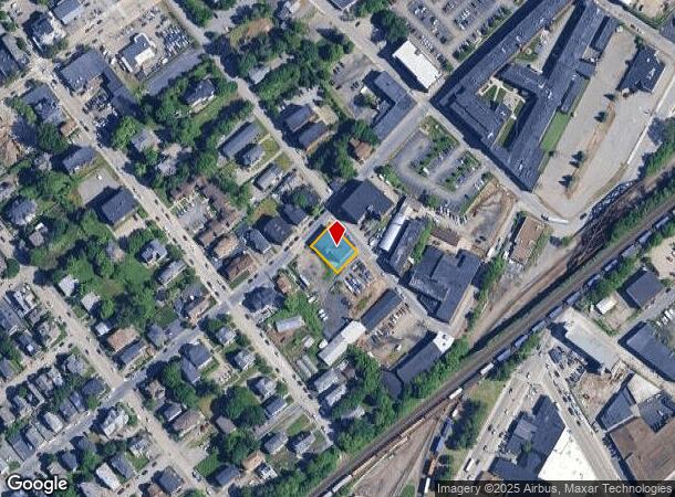  108 Beacon St, Worcester, MA Parcel Map