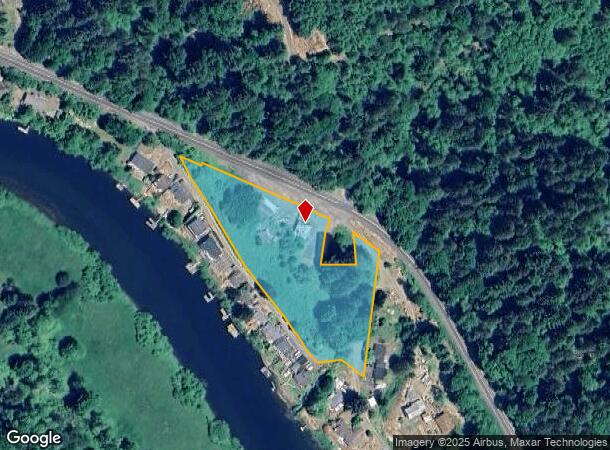 10076 E Alsea Hwy, Tidewater, OR Parcel Map