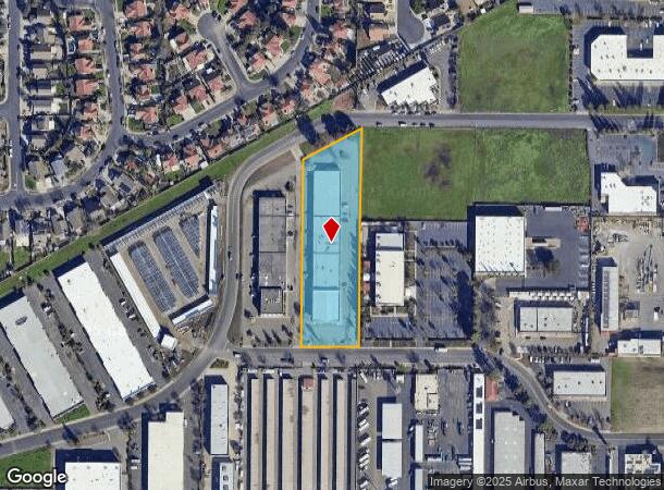  1128 Western St, Fairfield, CA Parcel Map