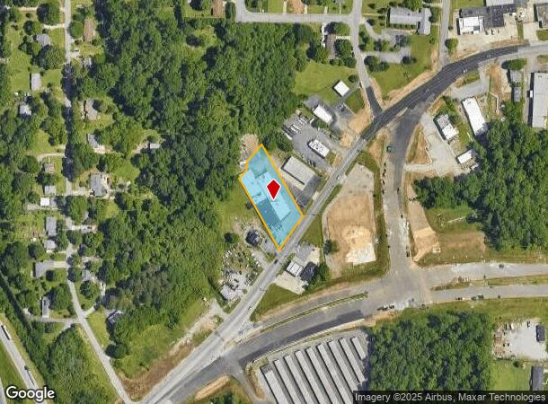 615 Mcdonald Ct, High Point, NC Parcel Map