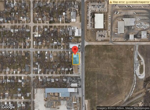  2101 S May Ave, Oklahoma City, OK Parcel Map