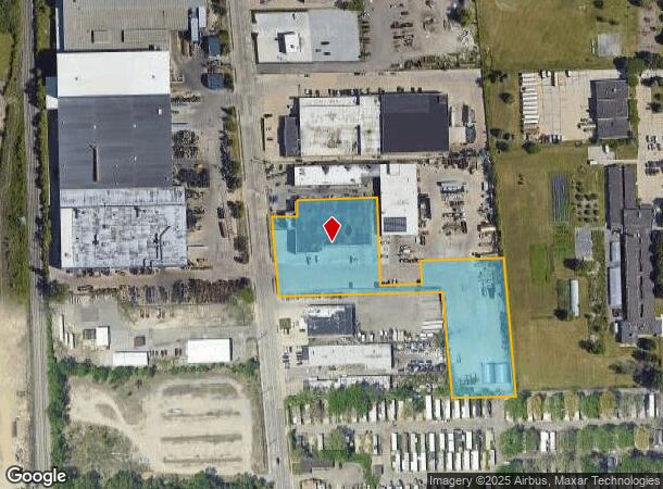 23860 Sherwood, Center Line, MI Parcel Map