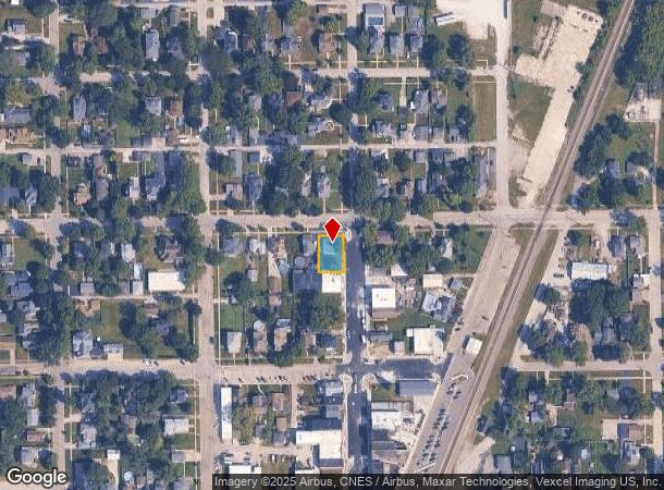 216 N Second St, Peotone, IL Parcel Map