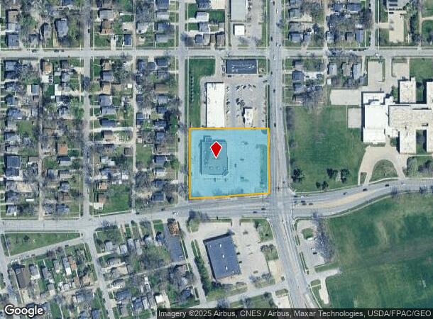  1330 E University Ave, Des Moines, IA Parcel Map