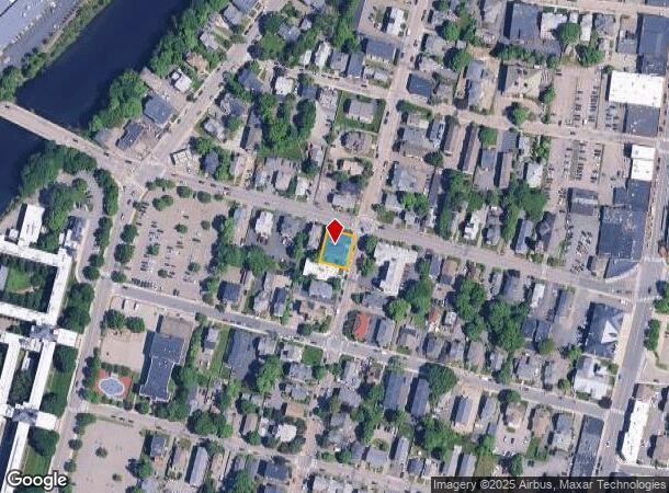  89 Adams St, Waltham, MA Parcel Map
