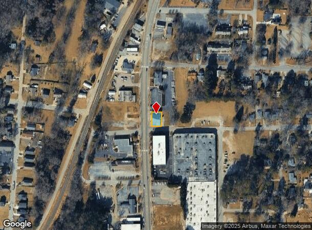  202 N Main St, Fuquay Varina, NC Parcel Map