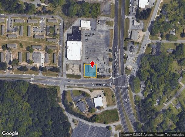  809 Flint River Rd, Jonesboro, GA Parcel Map
