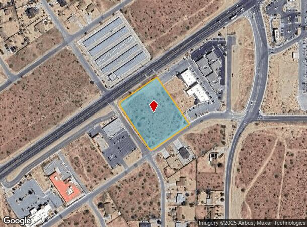  58401 29 Palms Hwy, Yucca Valley, CA Parcel Map