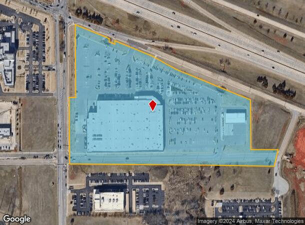  13200 N Western Ave, Oklahoma City, OK Parcel Map