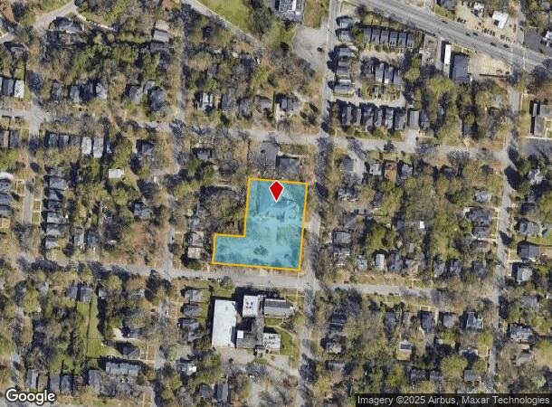  921 Woodrow St, Columbia, SC Parcel Map