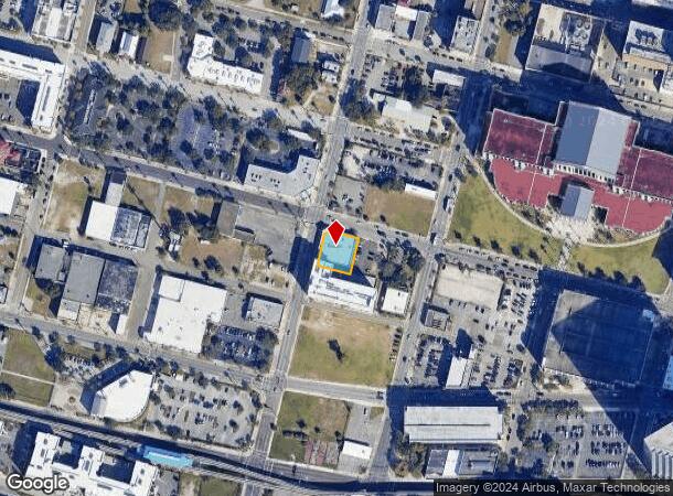  630 W Adams St, Jacksonville, FL Parcel Map