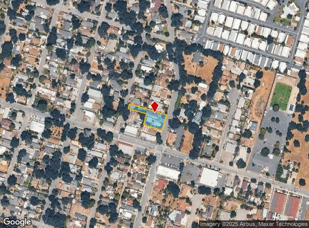 115 N Lomita Ave, Ojai, CA Parcel Map