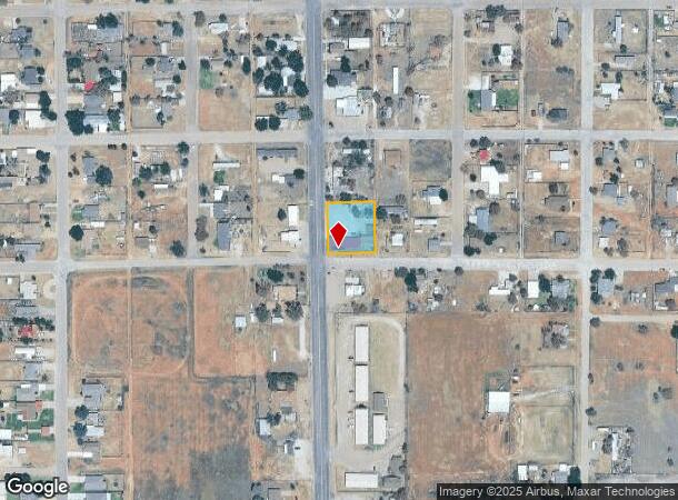 1350 S 9Th St, Slaton, TX Parcel Map