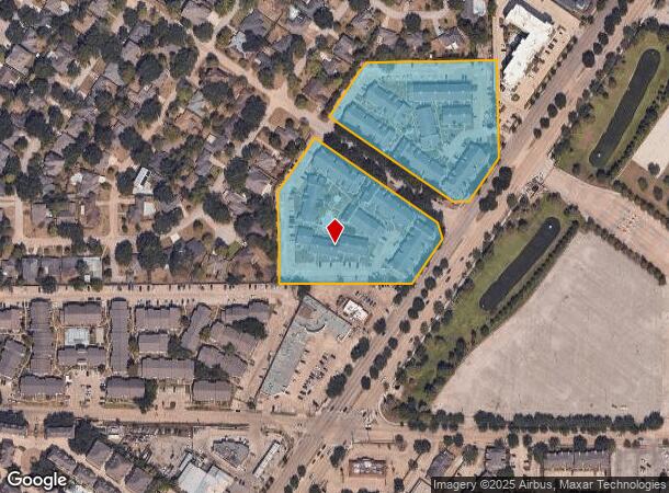 2801 Broadmead Dr, Houston, TX Parcel Map