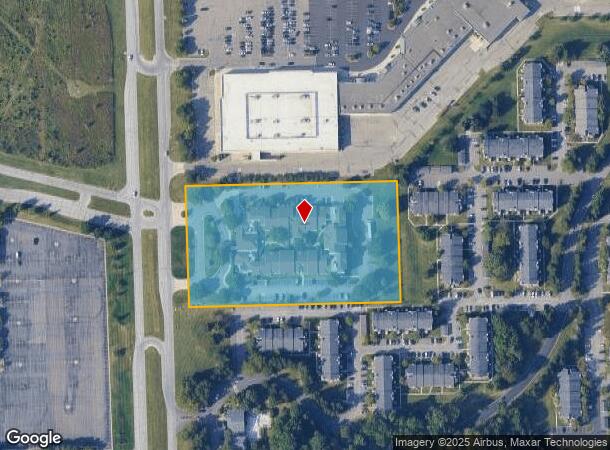 5200 Mercury Dr, Dearborn, MI Parcel Map