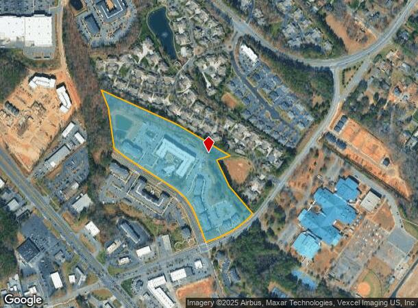  2888 Bellasera Way, Matthews, NC Parcel Map