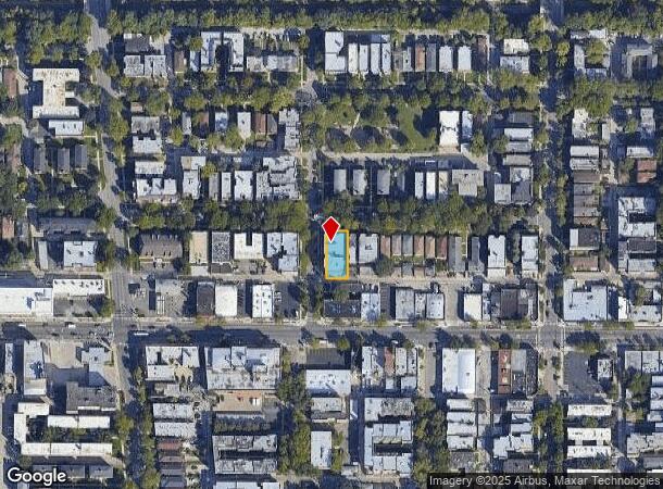 744 Dobson St, Evanston, IL Parcel Map