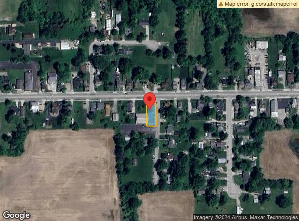  1830 W Main St, New Lebanon, OH Parcel Map