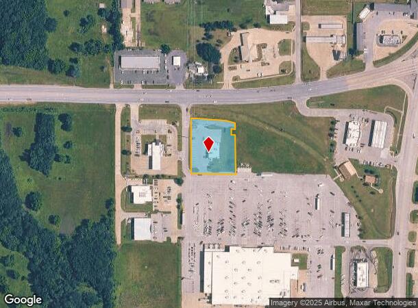 1520 Sw 1St St, Wagoner, OK Parcel Map