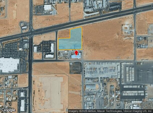  6720 W Serene Ave, Las Vegas, NV Parcel Map