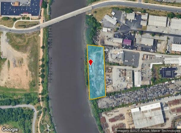  735 S Market St, Wilmington, DE Parcel Map