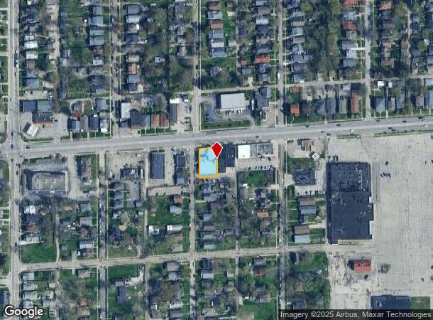  6101 E Washington St, Indianapolis, IN Parcel Map