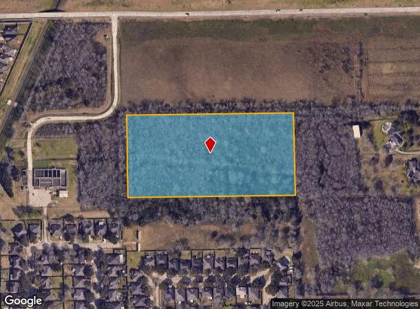 O O/O Cullen, Pearland, TX Parcel Map