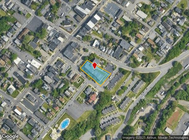 1025 Jackson St, Scranton, PA Parcel Map