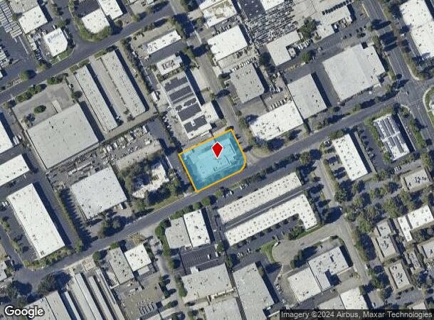  505 Laurelwood Rd, Santa Clara, CA Parcel Map