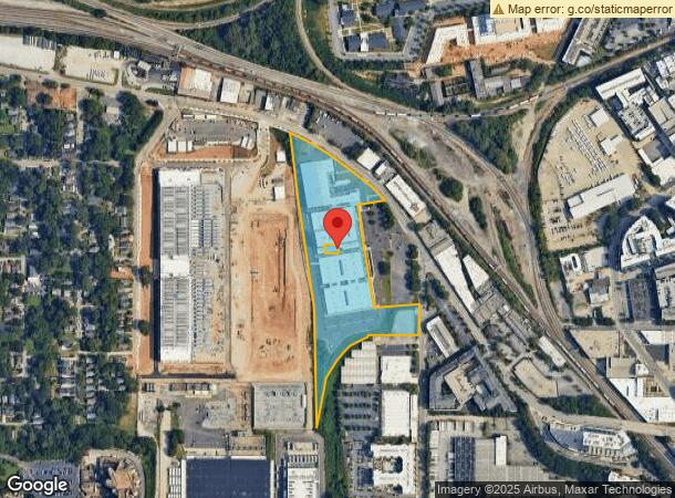  950 W Marietta St Nw, Atlanta, GA Parcel Map