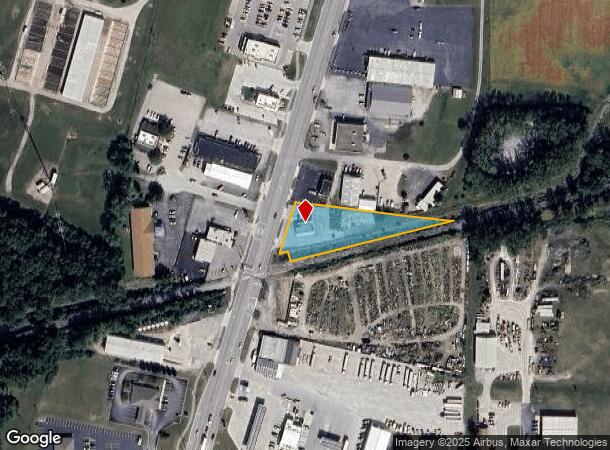  605 N Main St, Bluffton, IN Parcel Map