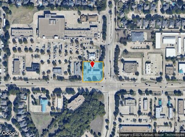  1302 W Mcdermott Dr, Allen, TX Parcel Map