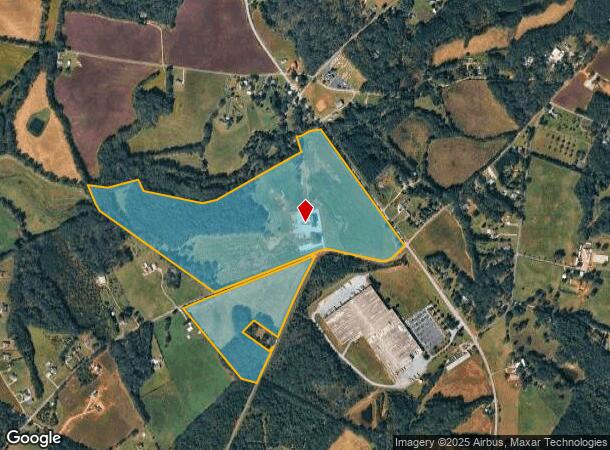  245 Jolly Wingo Rd, Pendleton, SC Parcel Map