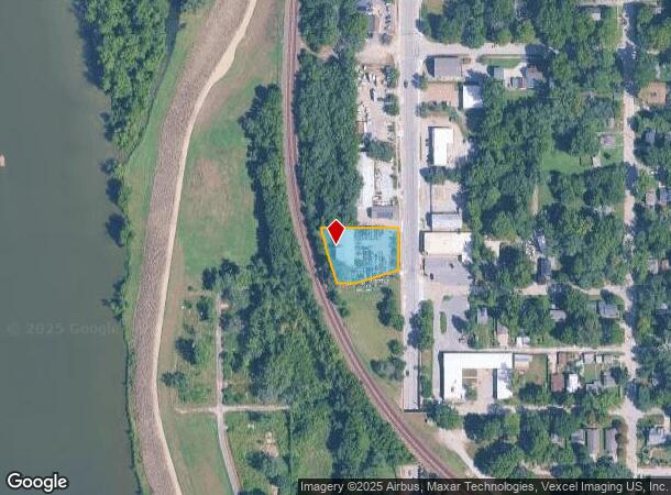 601 N 2Nd St, Lawrence, KS Parcel Map