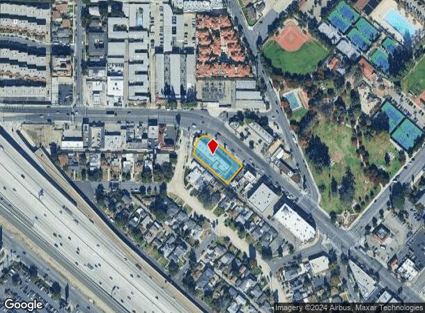  1527 N San Fernando Blvd, Burbank, CA Parcel Map