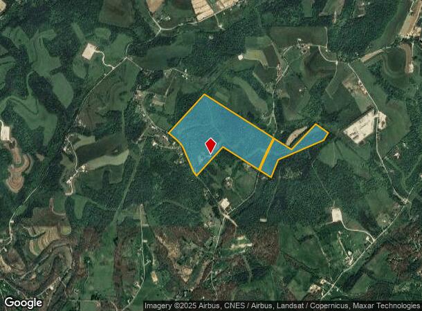 Neely School Rd, Avella, PA Parcel Map