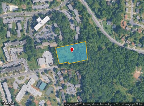 1150 Marcy Ave, Oxon Hill, MD Parcel Map