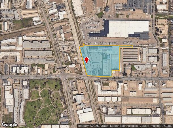  2815 Walnut Hill Ln, Dallas, TX Parcel Map